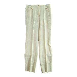 Chic Cream Women's Trousers